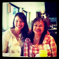 Bianca and Mom